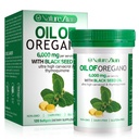 Huile d'Oregano Softgel - Huile organique d'Oregano avec des graines noires - 2 sur 1, 120 Compte