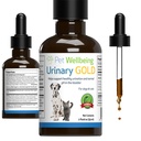 Pet Wellbeing Urinary Gold für Katzen - Vet-Formulierte Mehr-Herb Urinary Tract Support - Feline Bladder Health & Urinary System Wellness - Holistic Cat Supplement - Liquid Formula 2 oz (59ml)