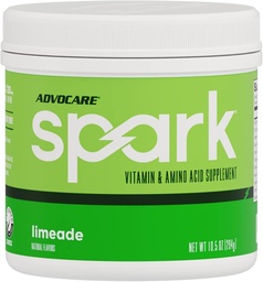 AdvoCare Spark - Mélange de boissons énergisantes - Supplément vitamine et acide amino - Soutiens Énergie et Focus - Support immunitaire portable - Sans sucre - Limeade (10