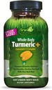 Irwin Naturals Turcuma complet + complexe Curcumin C3 - 120 liquides Soft-Gels - avec Boswellia, Maritime Pin Bark, MSM & Rose Hip