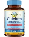 Terranics Calcium 1200 mg mit Vitamin D3, High Absorption Calcium Supplement für Frauen und Männer, unterstützt Knochen, Zähne & Immune Health, Easy-to-Swallow Coated Tablets, 90 Count