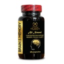 Mind and Memory Supplements - Brain Supplements for Memory and Focus, Supplement for Brain Health and Performance Blend, with Energy, Cognitive Function - 1 Flasche 60 Kapseln