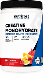 Poudre monohydratée de créatine (Fruit Punch, 500 grammes)