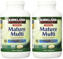 Kirkland Signature Mature Adult Multi Vitamin Tablets - 400 Count (2 Pack)