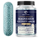 Magnésium Glycinate 400mg de magnésium Magnésium pour le sommeil, le calme, la relaxation musculaire, le coeur, les os et le nerf Support pour les femmes et les hommes