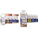 Assurer Max Protein Nutrition Shakes, Variety Pack, Avec 30g de protéines et Max Protein Liquid Nutritional Agiter avec 30g de protéines