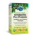 Natürliche Faktoren Ganze Lebensmittel-Synbiotische Pre+Probiotische 10 Billion - Bio-Bogen- und Verdauungsergänzungsmittel - Non-GMO, Gluten-Free & Dairy-Free - 60 vegetarische Kapseln (60 Portionen)