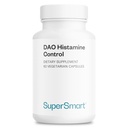Supersmart DAO Histamin Control (High Potency) - Mikroverkapselte Pea Sprouts DAO Enzyme - Verbessert mit Quercetin & Vitamin C - Diamine Oxidase Supplement | Vegan - 60 vegetarische Kapseln