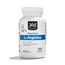 365 von Whole Foods Market, L Arginine 500Mg 100 Veggie Caps