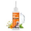 PUAINTA Solution de nettoyage de l'oreille des chiens - Laver l'oreille sans alcool avec de l'argent quantique et des noisettes de sorcière - Démange, élimine la cire et l'odeur - Flush quotidien doux pour les chiens et les chats (8 oz)