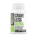 Crave moins ultra - Soutient la fonction de chemin GLP-1 - Pilules de perte de poids/Appétite Suppresseur + brûleur de graisse pour les femmes et les hommes