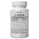 Superior Labs L-Lysine 500 mg Capsules, Pure Non-OGM, Testé en troisième partie, Pas de remplissage, Sans gluten, supporte le système immunitaire, favorise l'absorption de calcium, 120 capsules
