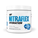 GAT SPORT Poudre d'hydratation Nitraflex, électrolytes performants, 45 portions (45 portions, framboise bleue)