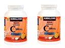 Kirkland Signatur Vitamin C 500mg 2-Pack oder 1000 Tangy Orange Kautabletten