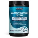DRFOSTER Marine Collagen Peptides Powder with MSM + GC, Multi Type I & III Collagen with Hyaluronic Acid, Vitamin C & E for Skin, Hair & Nails, Wild-Caught Fish, 50 Servings