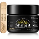 Shilajit Pure Himalayan Organic Shilajit Resin - 800MG Gold Grade NaturalShilajit with 85+ Fulvic Acid & Trace Minerals for Men & Women