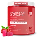 Dr. Moritz Magnesium Glycinate Gummies for Adults & Kids - with L-Theanine & Lemon Balm - Magnesium Gummies for Women & Men for Relaxation Support - No Sugar Added, Non-GMO (60 Count)