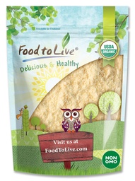 Alimentation en poudre de protéines de pois biologiques vivantes, 8 onces – Fabriquées à partir de pois jaunes non OGM, 80% de protéines, Keto, Vegan, Kosher, cru, non sucré, non irradié. En vrac. Idéal pour la cuisson et les smoothies
