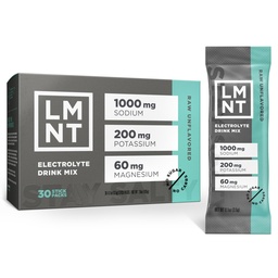 LMNT Zero Sugar Electrolytes - Raw Non aromatisé Salt