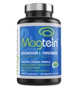 Magtéine Magnésium L-Thréonate pour améliorer la cognition, la concentration, la mémoire, la qualité du sommeil et la santé du cerveau avec des petites capsules - 120 capsules végétales