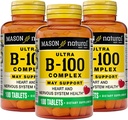 MASON NATURAL Ultra B,100 Complex, 300,Day Supply, for Normal Immune Support and Energy Metabolism, 3 Pack