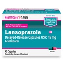 HealthCareAisle Lansoprazole 15 mg - 42 Delayed-Release Kapseln - Säure Reducer, Bäume Häufige Sodbrennen