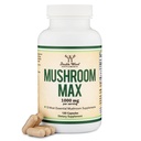 Double Wood Supplements Mushroom Complex Supplement - 1,000mg - 10 Most Essential Mushrooms (Lion's Mane, Reishi, Cordyceps, and More), 120 Capsules
