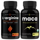 NutraChamps Capsules L-Arginine et Maca Capsules 2 Pack