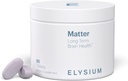 ELYSIUM Matter - 30 Servings - Brain Supplement for Memory and Focus Omega 3 Supplement + DHA - Vitamins to Support Brain Health and Memory