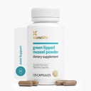 Xtendlife Green Liped Mussel Powder - 2400mg Extra Strength Joint & Muscle Support Supplément de Nouvelle-Zélande avec Omega 3 - 1 mois d'approvisionnement