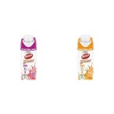BOOST Breeze Clear Nutritional Drink, 9g Protein, 250 Nutrient-Rich Calories, Wild Berry (Pack of 24) & Orange (Pack of 24)