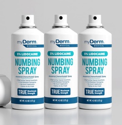 Myderm Three Pack Medical Numbing Spray (3 Pack)