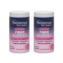 Replenza GLP-1 Support Fiber Gummies – Physician Formulated for Gut Health, Mixed Berry Flavor, 60-Count, for Men & Women, 2 Pack