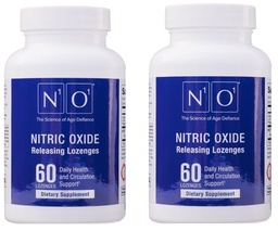 N1O1 Nitric Oxide Lozenges for Heart Health Support - Dietary Supplement for Blood Flow, Oxygenation and Blood Pressure - 120 Count