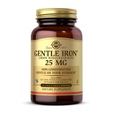 Solgar Gentle Iron (Iron Bisglycinate) 25 mg - 90 Vegetable Capsules - Non-Constipating, Gentle on Your Stomach - Non-GMO, Gluten Free - 90 Servings