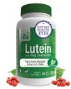 Lutéine 20mg avec Zeaxanthine 4mg 60 Softgels.Extrait de marigold tout-trans dans la nature Rapport identique 5:1.