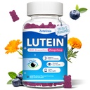 Gommies de lutéine, 12 en 1 Lutéine et Zeaxanthin suppléments Vitamines oculaires Gommies pour adultes, supplément santé oculaire avec vitamine multiple pour promouvoir l'oeil et la vision - 60 Gommies