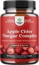 Nettoyer les capsules de vinaigre de cidre de pomme - ACV Cleanse et les pilules de désintoxication pour la santé gustative et digestive avec Slimming Cayenne - Capsules de vinaigre de cidre de pomme extra-fort pour Gut Cleanse et de désintoxication corporelle complète (30 portions)