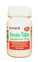 Major Pharmaceuticals Ferate Elemental Iron 27mg Tab 100 TABLETS (Value Pack of 3)