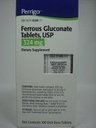 Ferrous Gluconate Tablets 324mg. 100 Tablets, Blister Packs