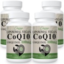 Liposomique CoQ10 800mg Ubiquinol Softgel, Max Absorption Ubiquinol Coenzyme Q10, Ubiquinol CoQ10 Supplément pour l'antioxydant, la fonction cardiaque et la production d'énergie, Pure CoQ10 800mg, 240 Vegan Softgels