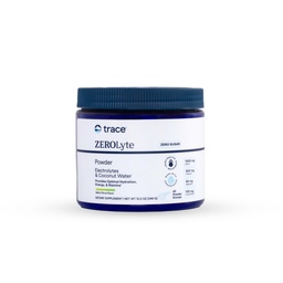 Trace Minerals ZeroLyte Salty Citrus Canister - Sugar Free Electrolyte Drink Mix - Supports Hydration, Energy, Stamina - Ancient Sea Salt, Full Spectrum Minerals, Coconut Water - 45 Servings