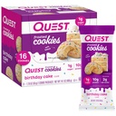 Quest Nutrition Lemon Cake Protein Bars 12 Count & Frosted Cookies Birthday Cake Twin Pack, High Protein, Low Carb, Gluten Free