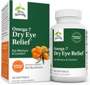 Terry Natürlich Omega-7 Dry Eye Relief - 60 Softgels - Eye Moisture & Comfort - Non-GMO, Glutenfrei - 60 Portionen