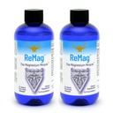 RnA ReSet ReMag – Chlorure de magnésium à haute absorption liquide, 8,1 Fl Oz (2-Pack)