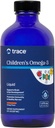 Trace Minerals Children's Omega-3 - Supplément liquide soutient la fonction du système nerveux et immunitaire - Supplément santé pour les enfants - EPA & DHA soutient le développement du cerveau et des yeux - Orange, 8 fl oz
