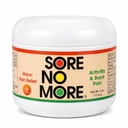 Sore No More Arthritis Pain Reliever Cream – Targeted Warm Relief for Back, Neck, Hands & Feet – Soothing & Fast-Acting Formula for Aches and Pains – Non-Greasy with Orange Aroma – 4 oz
