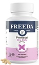 FREADA Vitamine prénatale - Casher Vitamines prénatales avec fer, acide folique prénatal, choline, vitamine D - Une prise en charge quotidienne de la multivitamine prénatale pour les femmes enceintes et allaitantes (250)