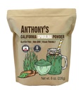 La poudre de spiruline de Californie d'Anthony, 8 oz, produit des États-Unis, sans gluten, non OGM