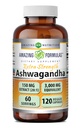 Formules étonnantes Ashwagandha Extraction Supplément de 150 Mg d'extrait (20:1)